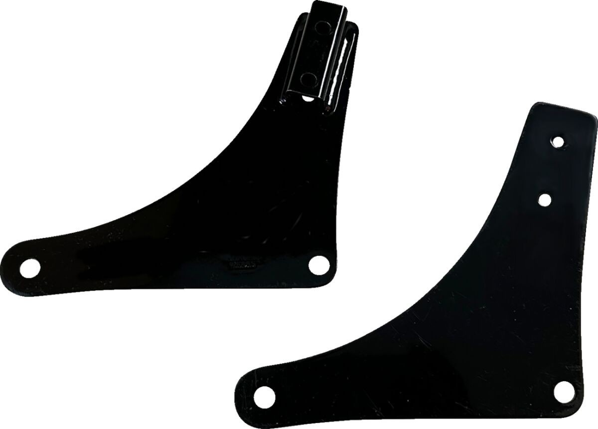 Drag Specialties  Sideplates Fls/Fxs Black Sideplates Fls/Fxs Black
