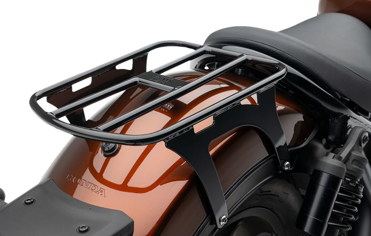 Cobra Solo Luggage Rack - Tube - Black - Rebel 1100 Solo Rack-Tube (Bl