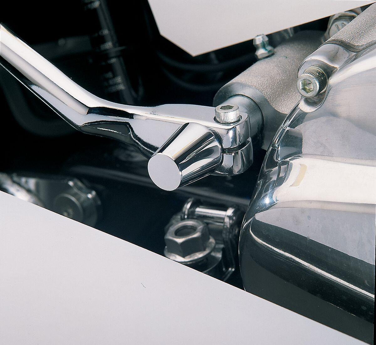 Drag Specialties Shifter Shaft Cap Chrome Shifter Shaft Cap 83-22