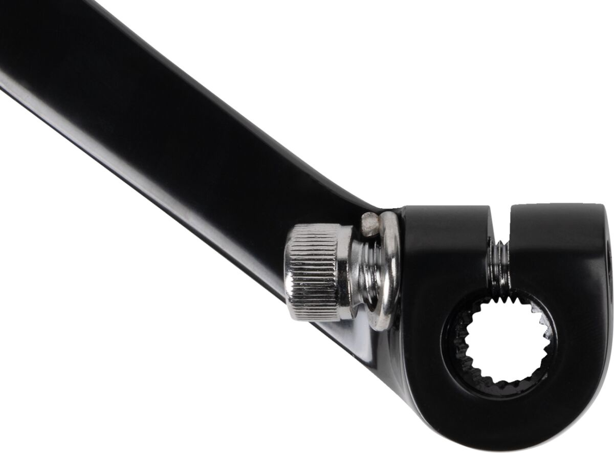 Drag Specialties Lever Trns Shft Blk 21-22 Lever Trns Shft Blk 21-22