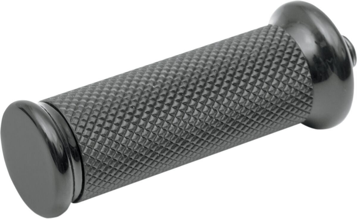 Drag Specialties Shifter Peg Hotop Black/ Rubber Shift Peg Hotop Blk/R