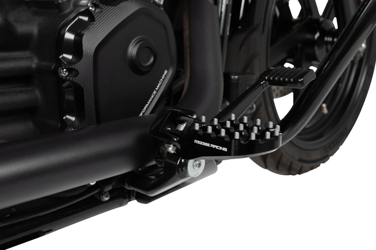 Drag Specialties Stealth Tone Black Cobra Brake/Shift Peg Peg Shift Cu