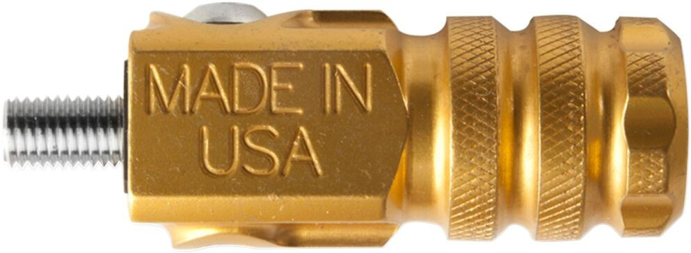 Alloy Art Peg Shifter Mx Gold Finish Peg Shifter Mx Gold Ano