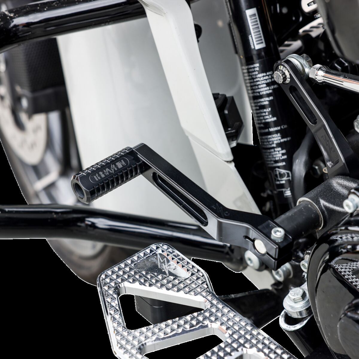 Thrashin Supply Co. Peg Shifter Speedway Black Peg Shifter Speedway Bl