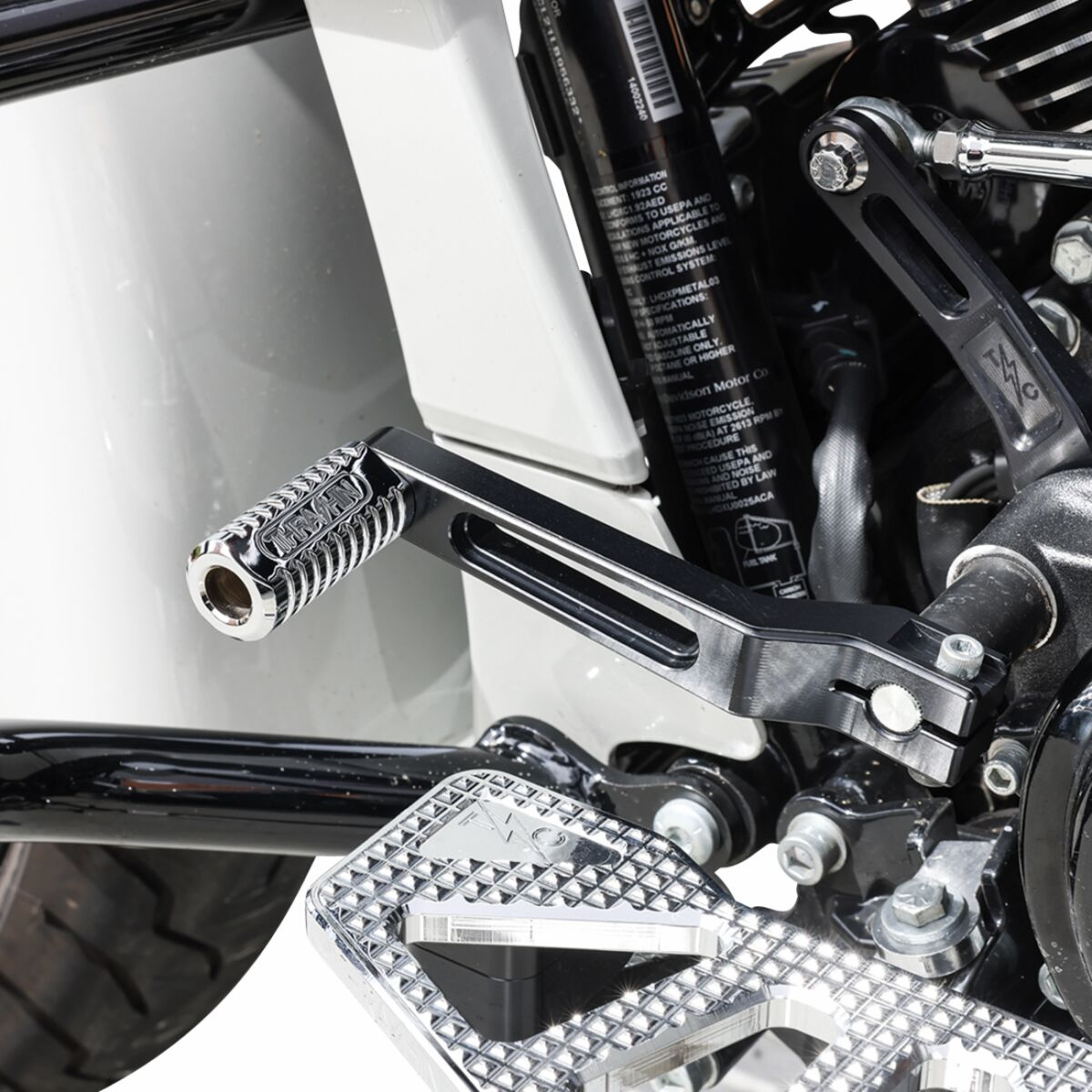 Thrashin Supply Co. Speedway Shifter Peg - Chrome - Hd Peg Shifter Spe