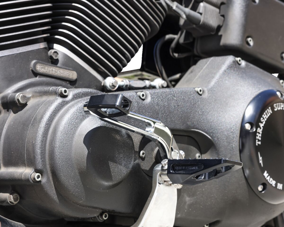 Thrashin Supply Co. P-54 Billet Shifter Peg - Black - Hd Peg Shifter P