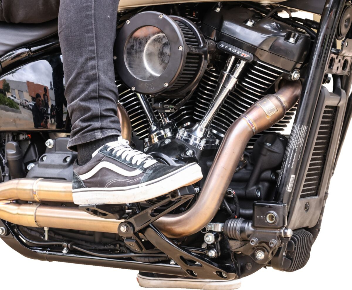 Thrashin Supply Co. Billet Brake Arm - Black - Fl/Fx Arm Brake M8 Soft