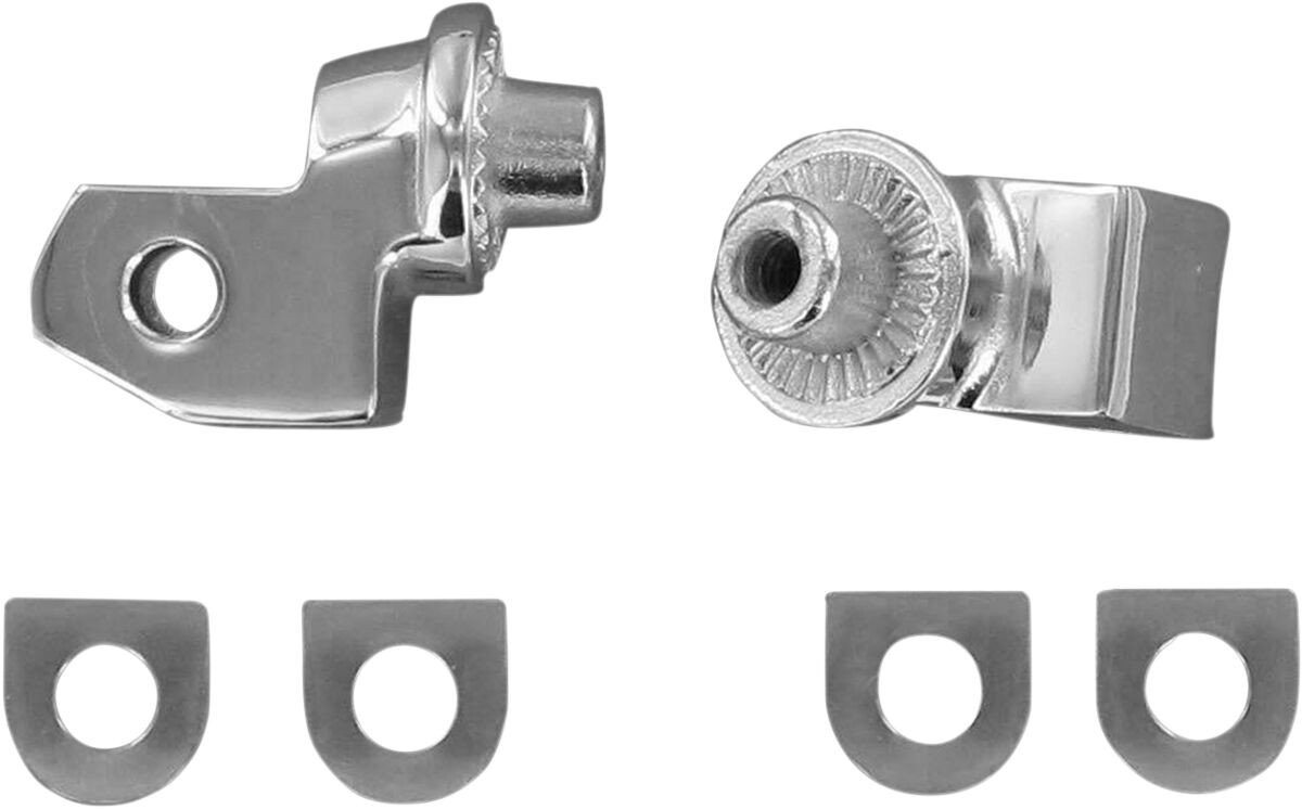Kuryakyn Splined Peg Adapters For Yamaha Chrome Adapters Splined Front
