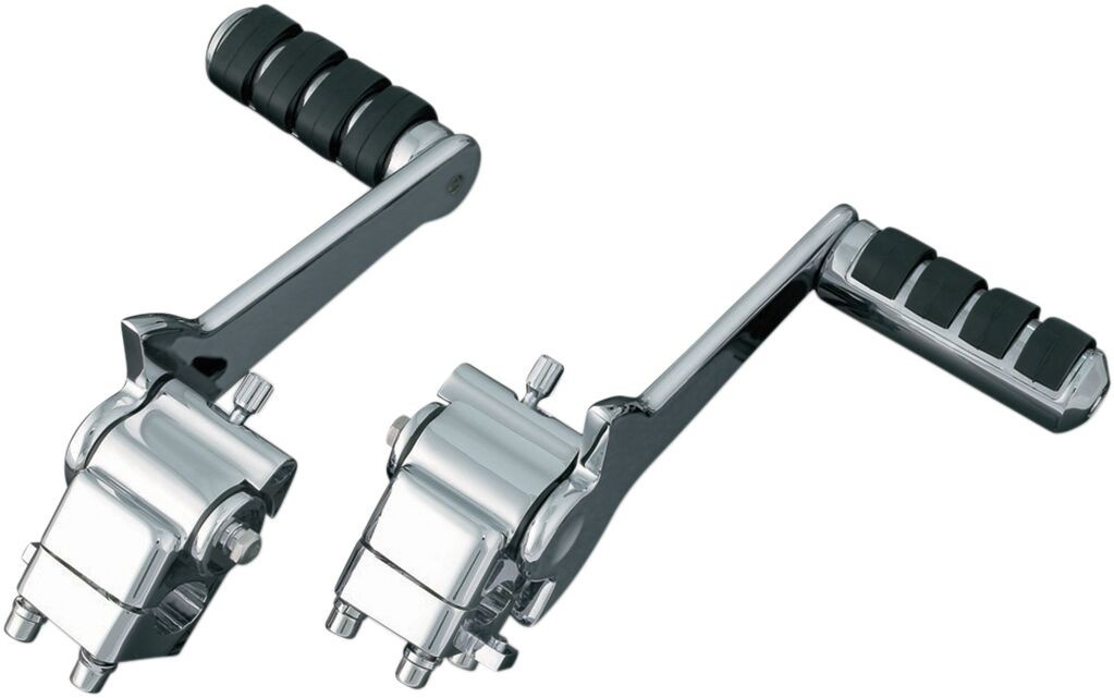 Kuryakyn Adjustable Passenger Pegs Peg Pass Adj 07-09 Flt