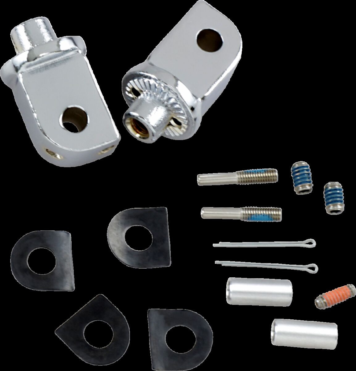 Kuryakyn Splined Adapter Mounts For Honda & Yamaha Chrome Adapters Spl