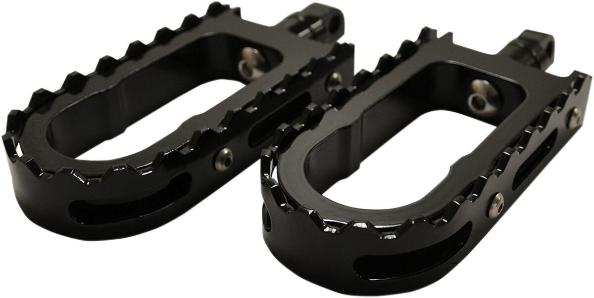 La Choppers Footpegs Bmx Style Black/ Black Footpegs Bmx Blk/Blk
