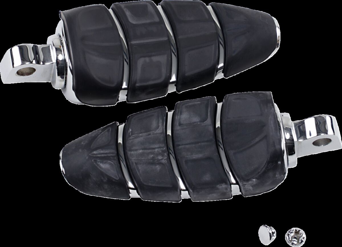 Kuryakyn Footpegs Kinetic With Male Mount Adapters Chrome Footpeg Kine