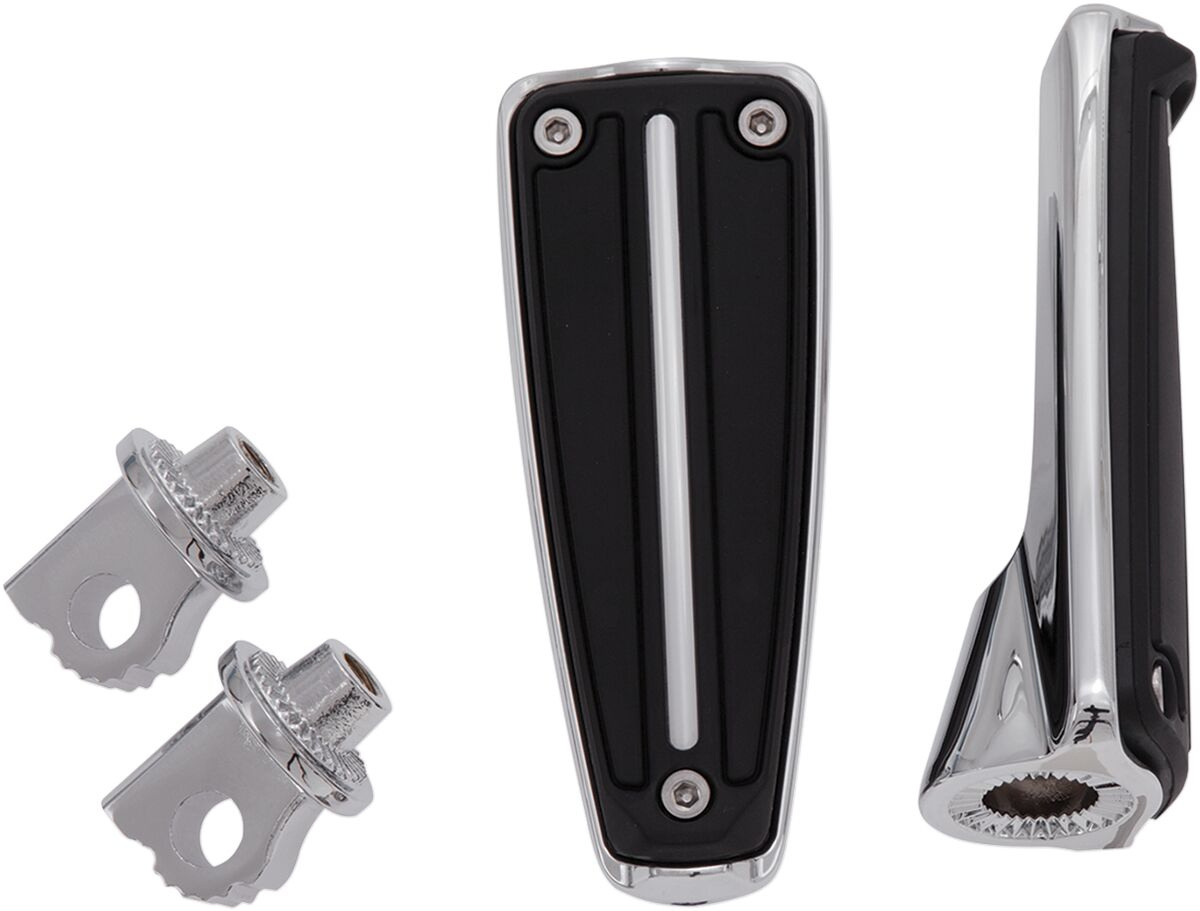 Ciro Footpegs Rail With Mount Chrome Footpeg Rail W/Mnt Chr