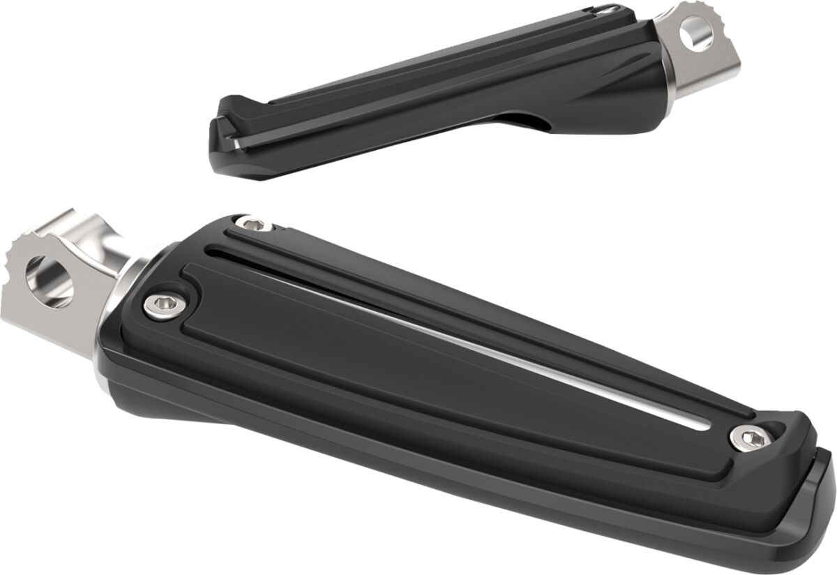 Ciro Footpegs Rail With Mount Black Footpeg Rail W/Mnt Blk