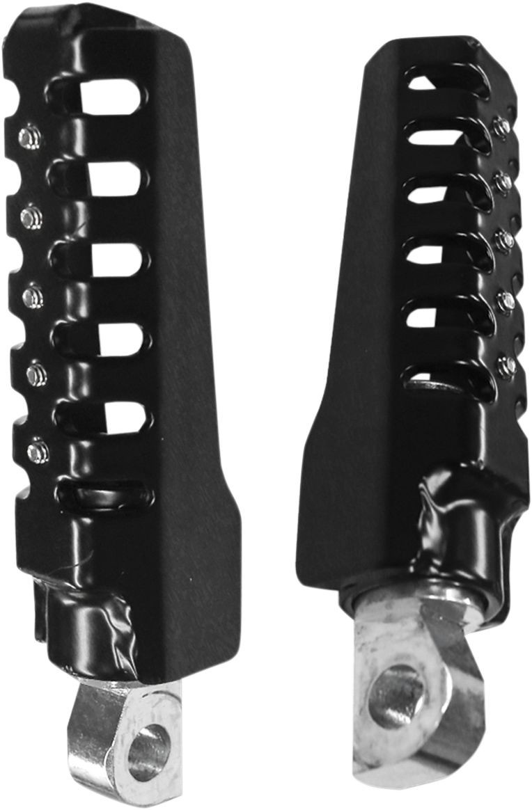 Burly Brand Footpegs Razorback Black Footpegs Razorback Blk