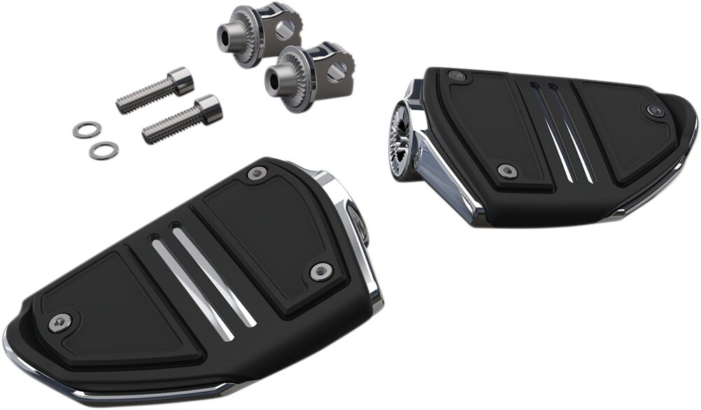 Ciro  Footpeg T-Rail W/Mnt Chr