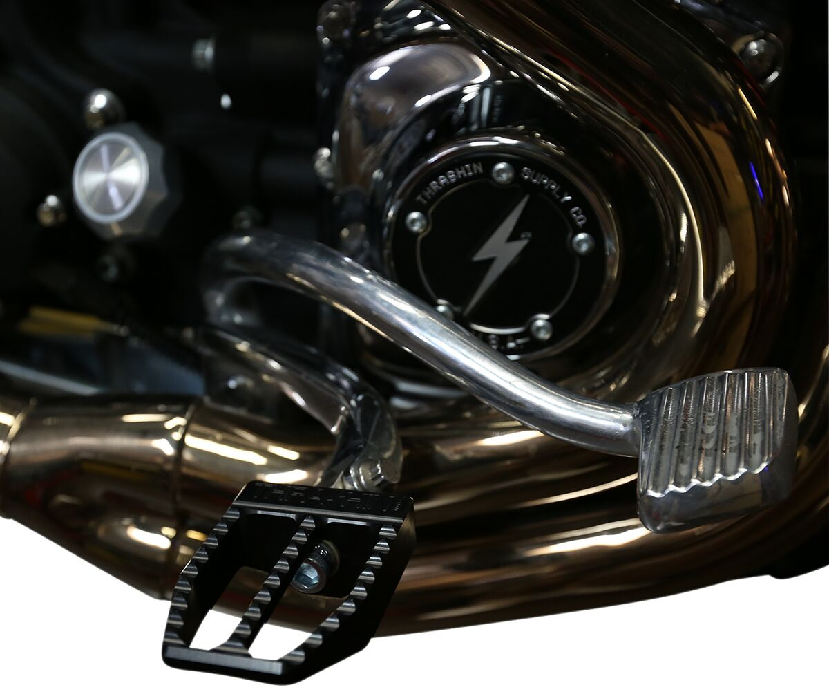 Thrashin Supply Co. Footpegs Mili Dyna Blk Footpegs Militant Black