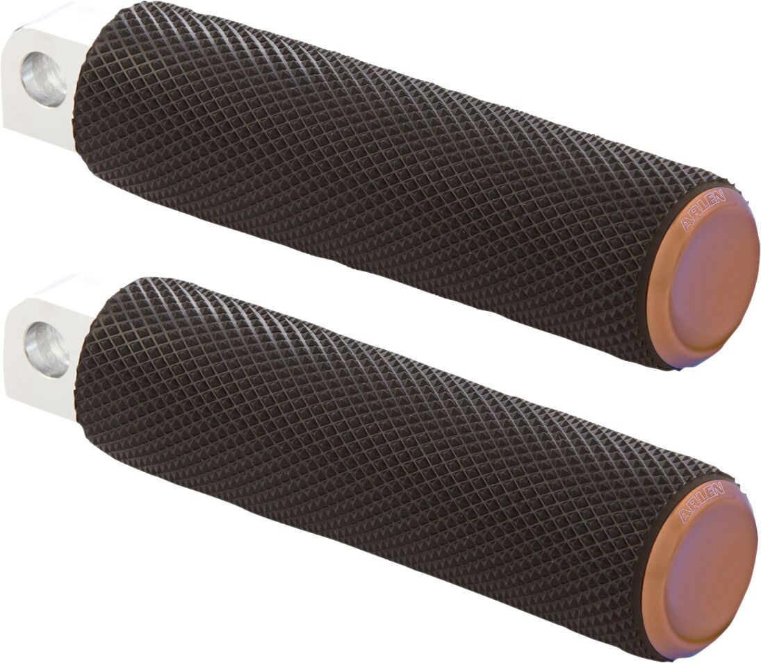 Arlen Ness Footpeg Knurled Titanium Footpeg Knurled Titanium