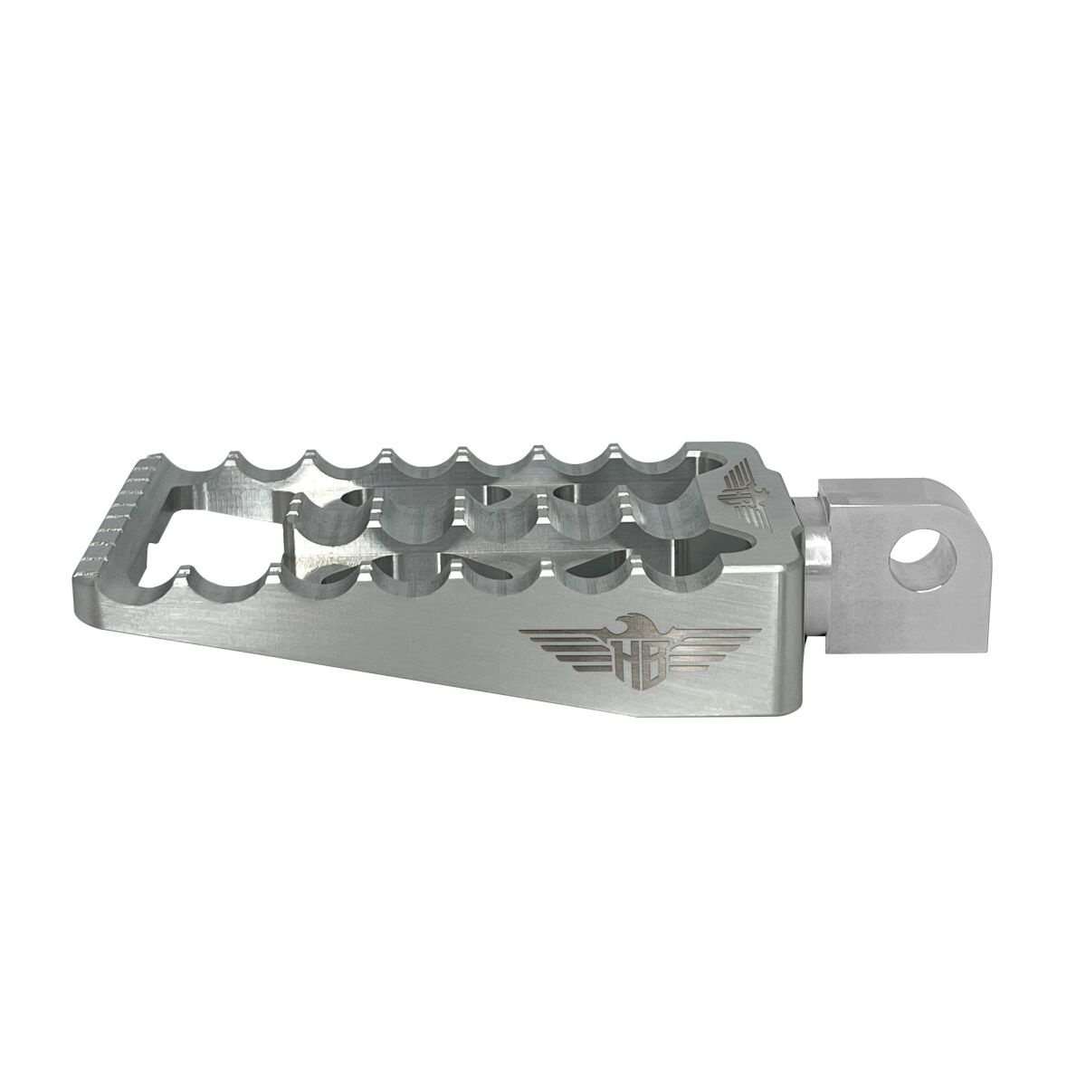 Heinz Bikes Footp Mx V1 M8 Stail Slv Footpegs Mx V1 M8 Softail Silv