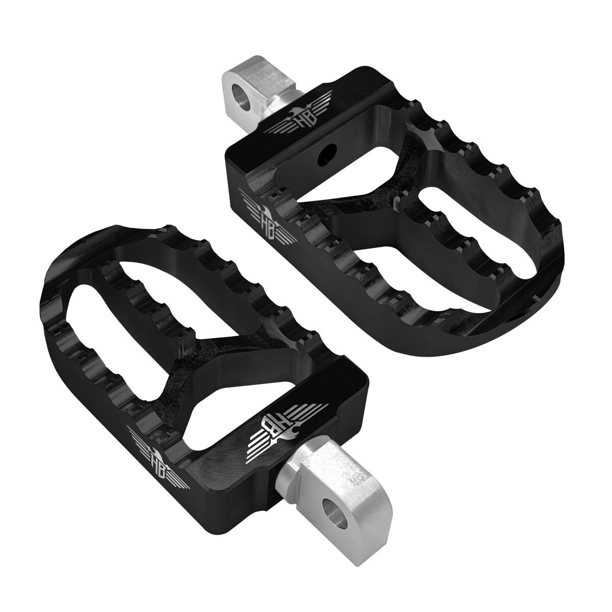 Heinz Bikes Footp Mx V2 Stail Xl Blk Footpegs Mx V2 Softail Xl Blac