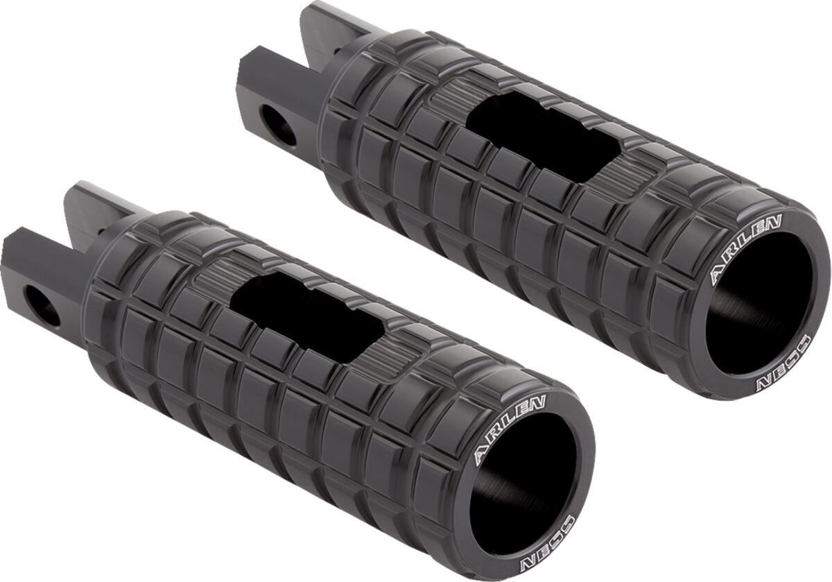 Arlen Ness Footpeg Male Spdlnr St Bl Footpeg Feml Spdlnr St Bl