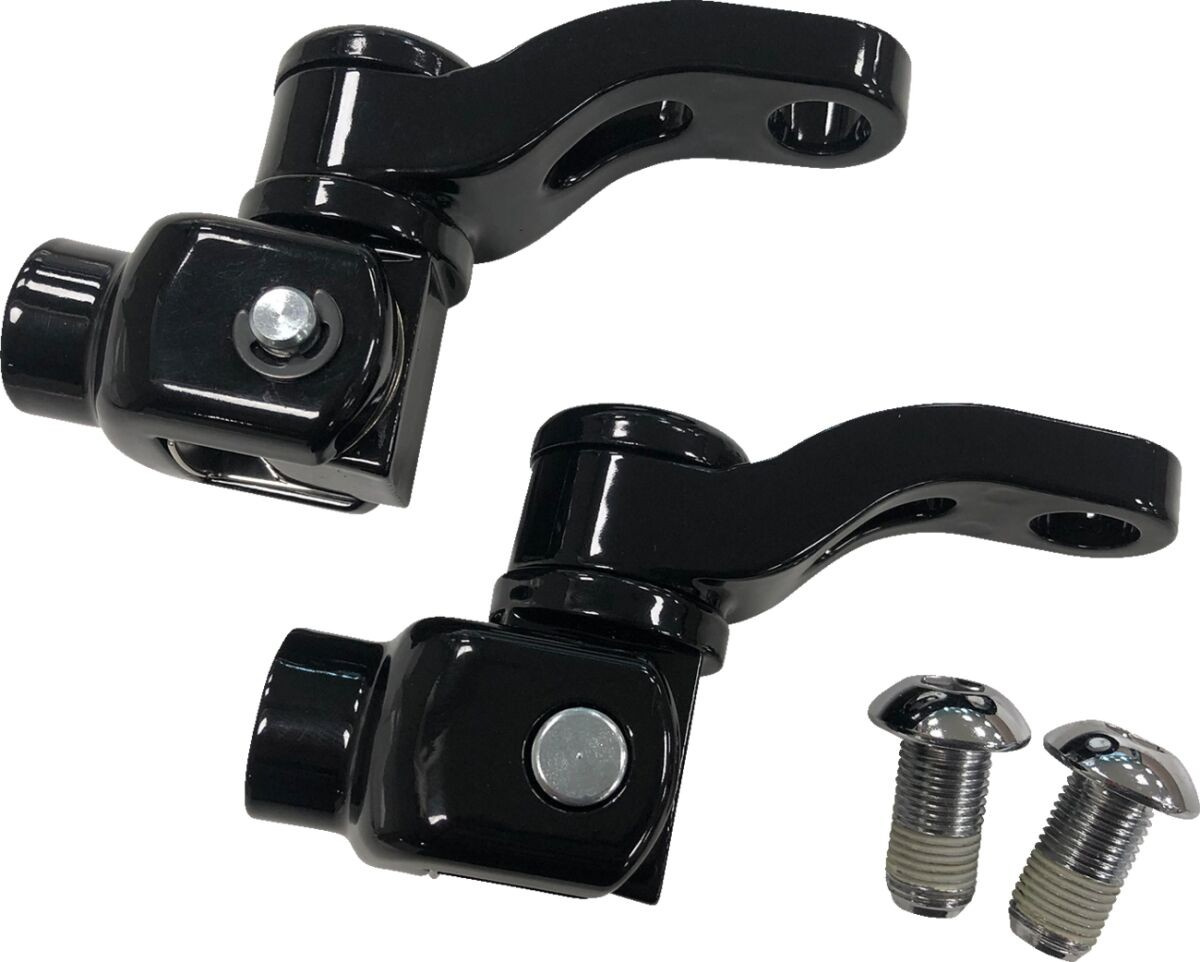 Drag Specialties Peg Mnt.Pass.Blk.Adj.St Peg Mnt.Pass.Blk.Adj.St