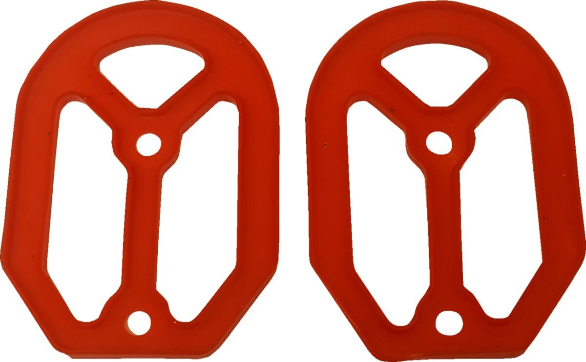 Drag Specialties Insert Rbr Qlfr Red Insert Rbr Qlfr Red