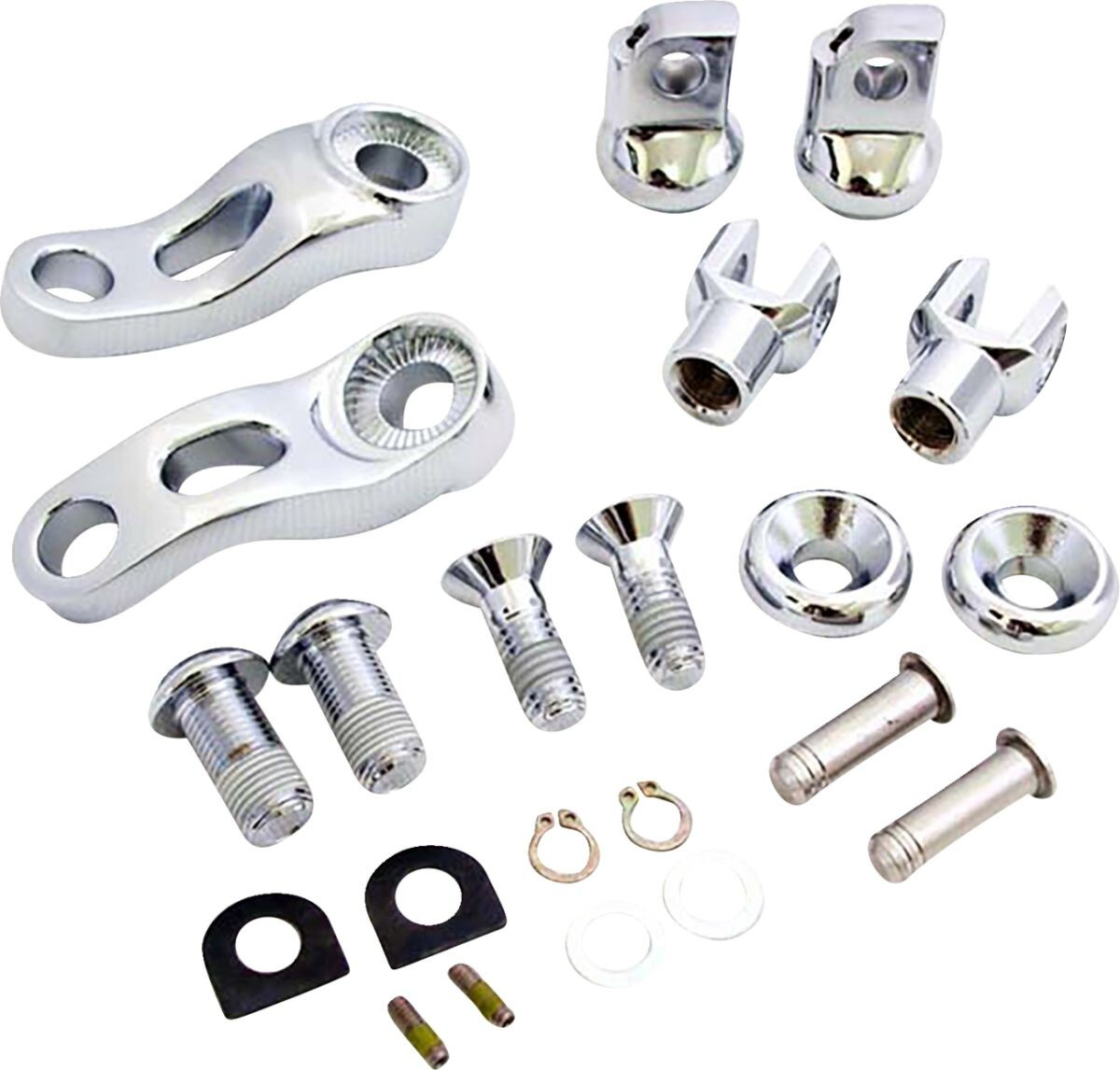 Drag Specialties Passenger Peg Mount - Adjustable - Chrome Peg Mount A