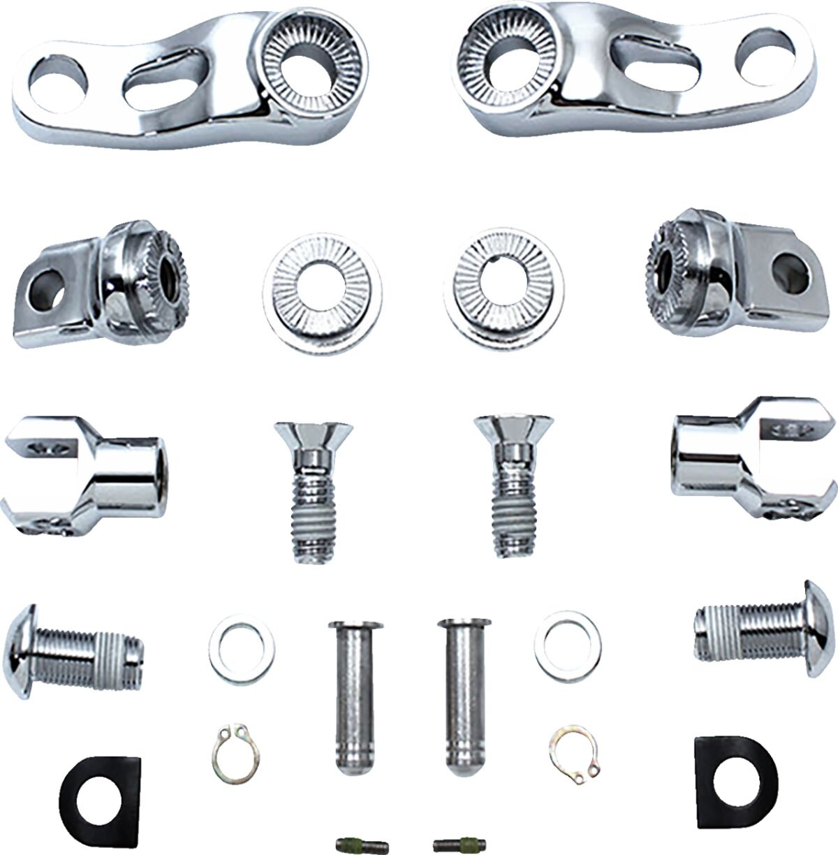 Drag Specialties Passenger Peg Mount - Adjustable - Chrome Peg Mount A