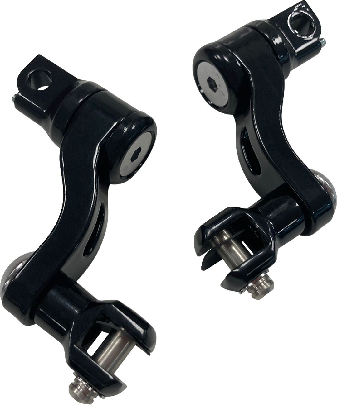 Drag Specialties Passenger Peg Mount - Adjustable - Black Peg Mount Ad