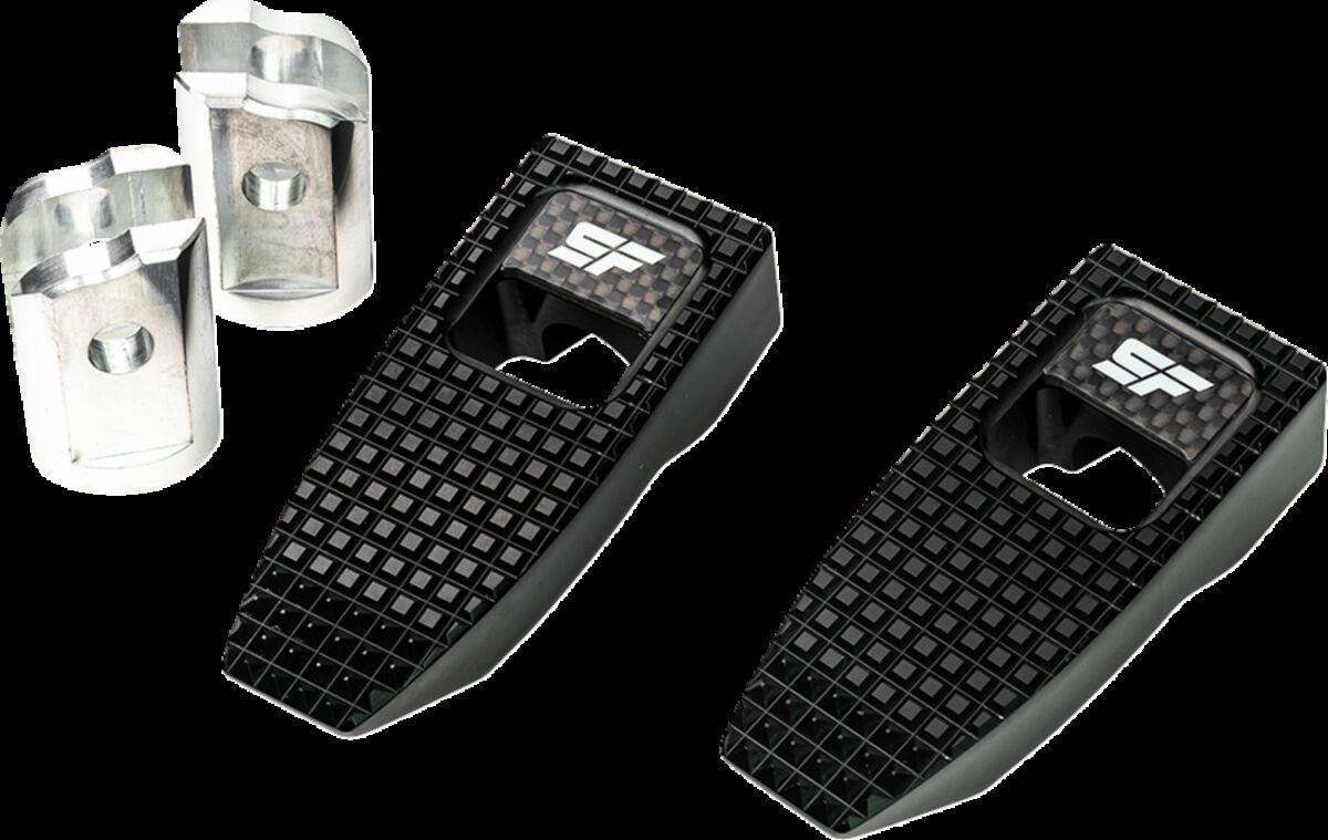 Slyfox Pegs Speed Front 2018-2023 Softail Black Pegs Speed Front 2018-