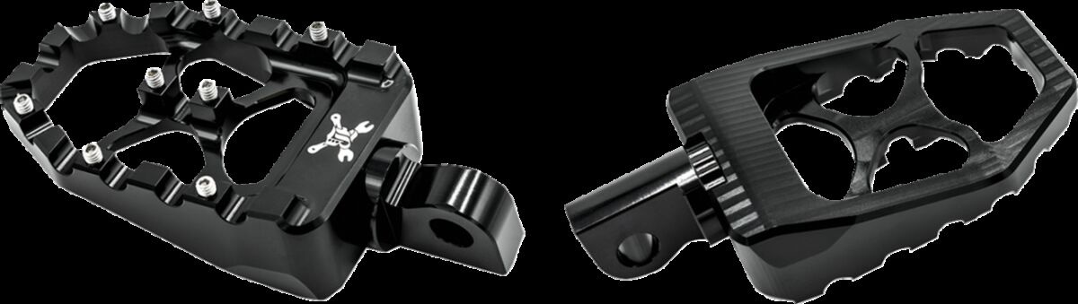 Burly Brand Mx-Evolution Pegs - Blk (Sportster & Dyna) Footpegs Mx Evo