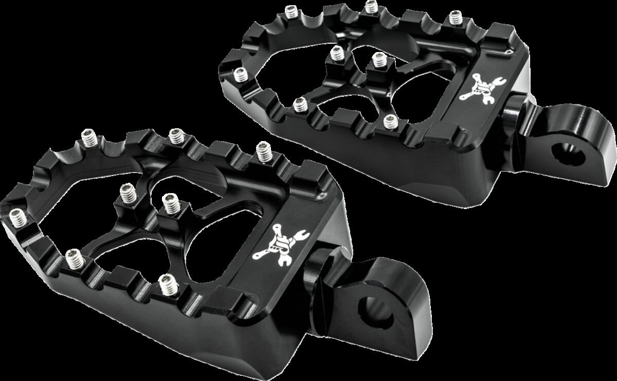 Burly Brand Mx-Evolution Pegs - Blk (Sportster & Dyna) Footpegs Mx Evo