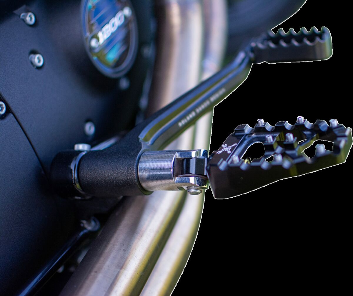 Burly Brand Mx-Evolution Pegs - Blk (Sportster & Dyna) Footpegs Mx Evo