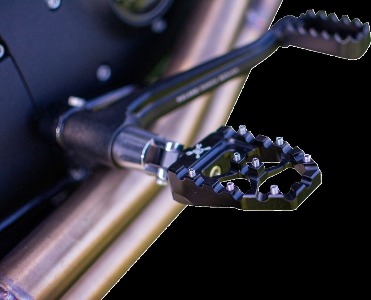 Burly Brand Mx-Evolution Pegs - Blk (Sportster & Dyna) Footpegs Mx Evo