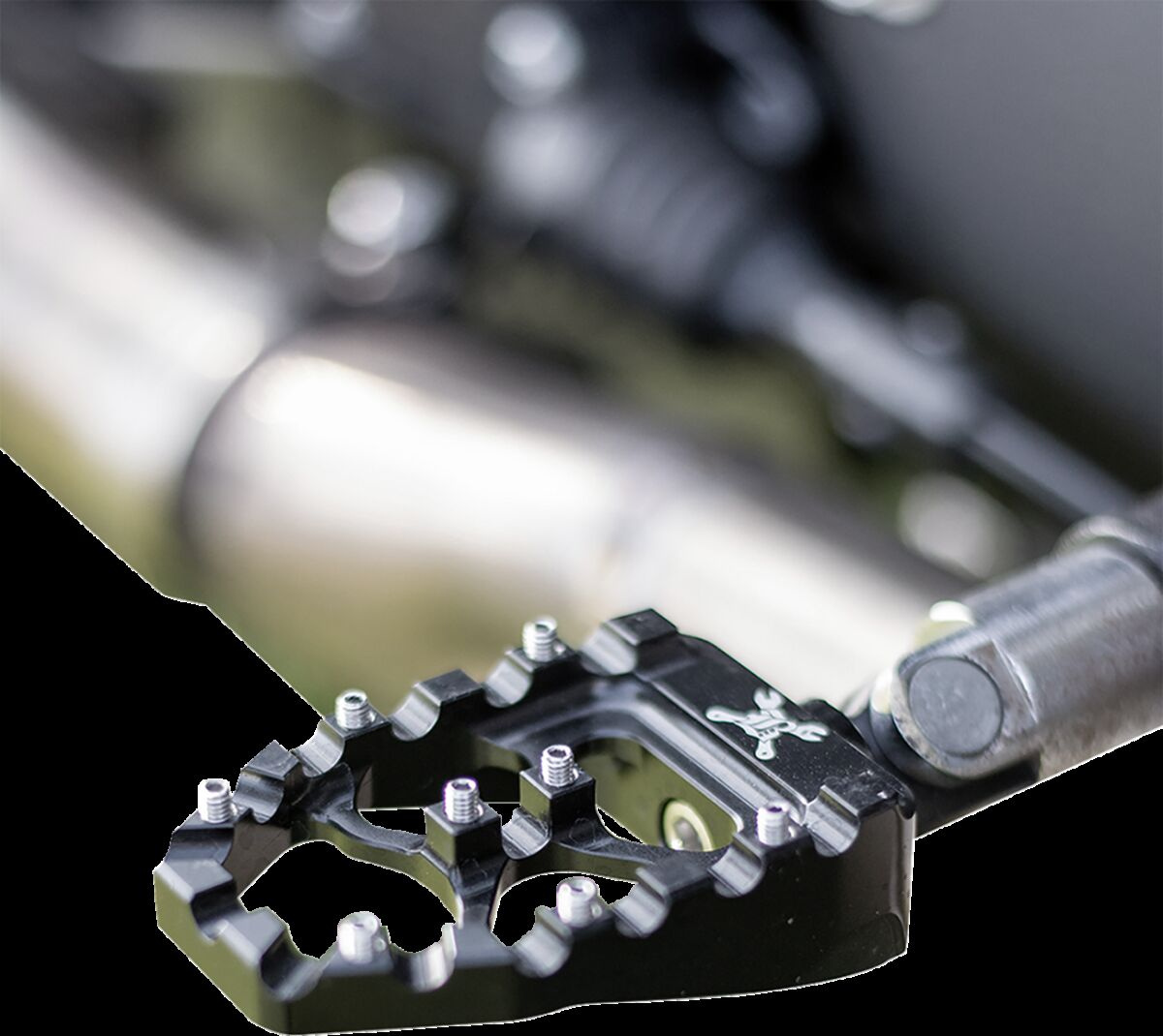 Burly Brand Mx-Evolution Pegs - Blk (Sportster & Dyna) Footpegs Mx Evo