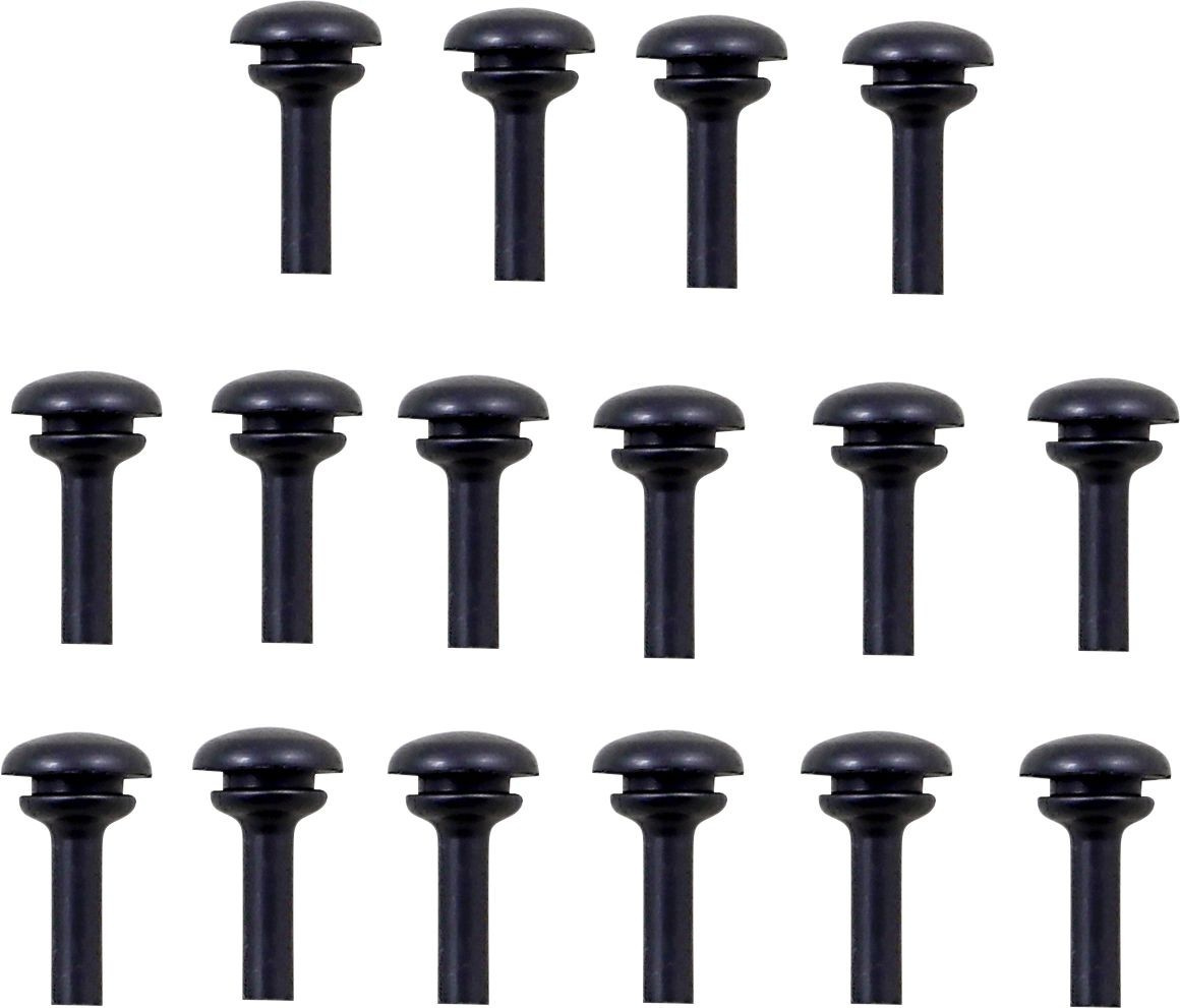 Arlen Ness Replacement Passenger Floorboard Rubber Kit Deep Cut Rubber