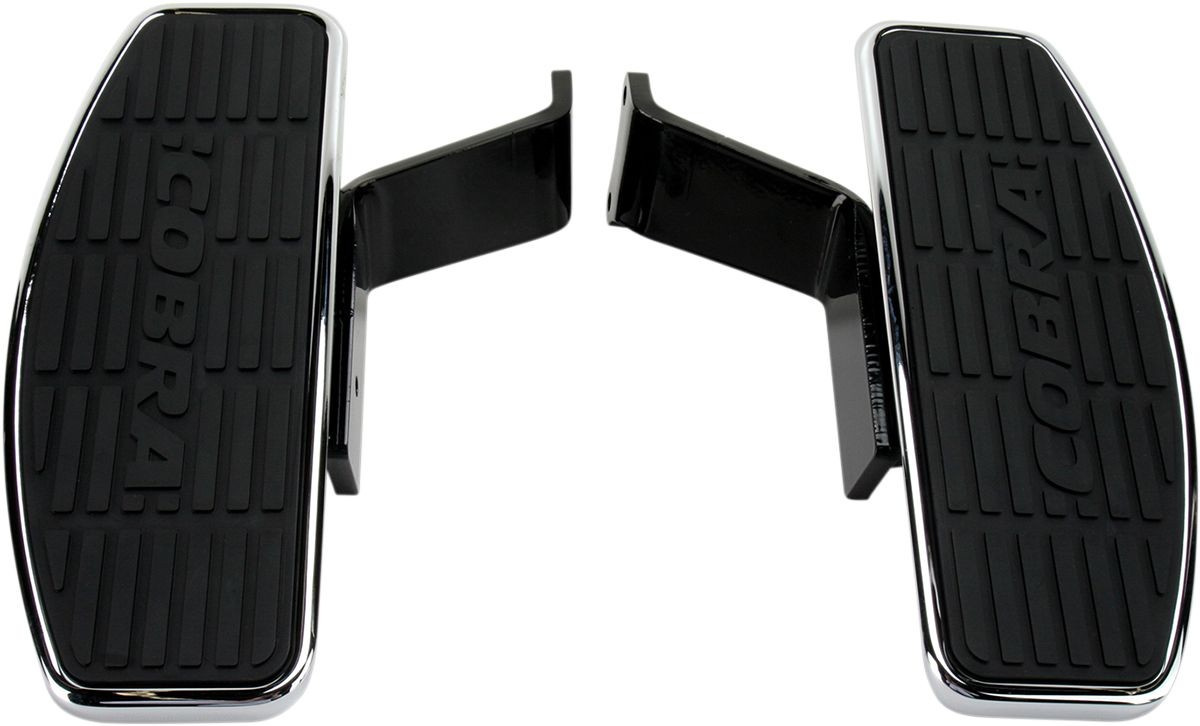 Cobra Front Floorboard Kit Classic Chrome Honda Floorboards Vt1300 Cr/