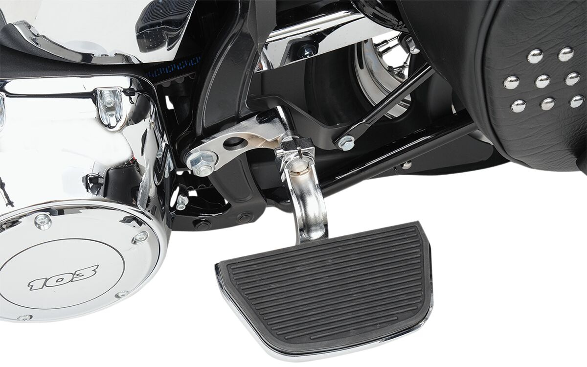 Drag Specialties Passenger Floorboard Mount Kit Chrome Softail 00-17 M