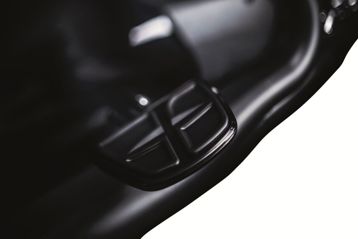 Kuryakyn Mini Boards Kinetic Without Adapters Gloss Black Board Mini K