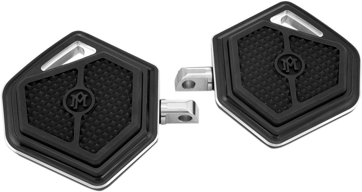 Performance Machine (Pm) Floorboard Passenger Super Light Mini Black F