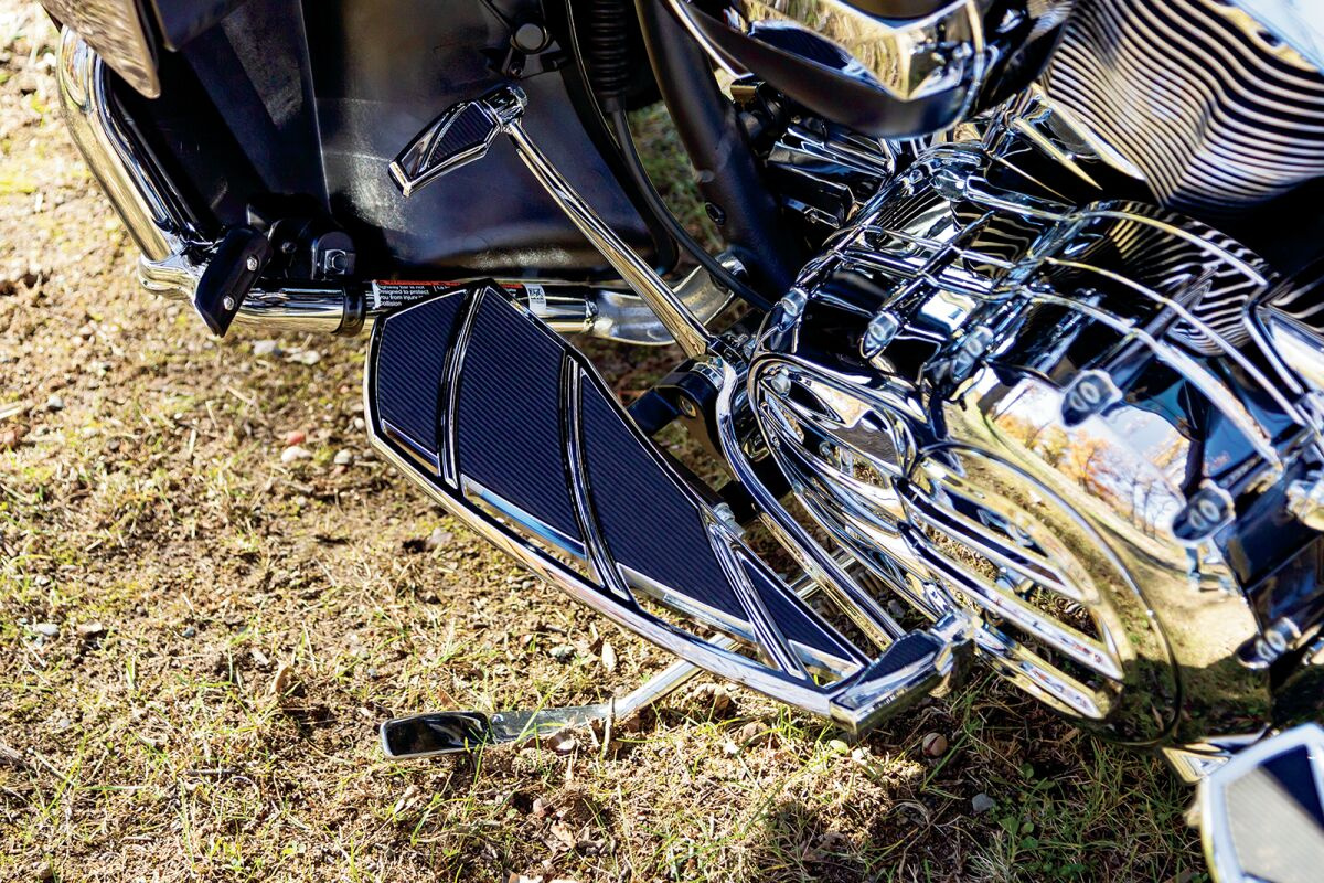 Kuryakyn Phantom  Driver Floorboar Floorboards Phan Ind Chr