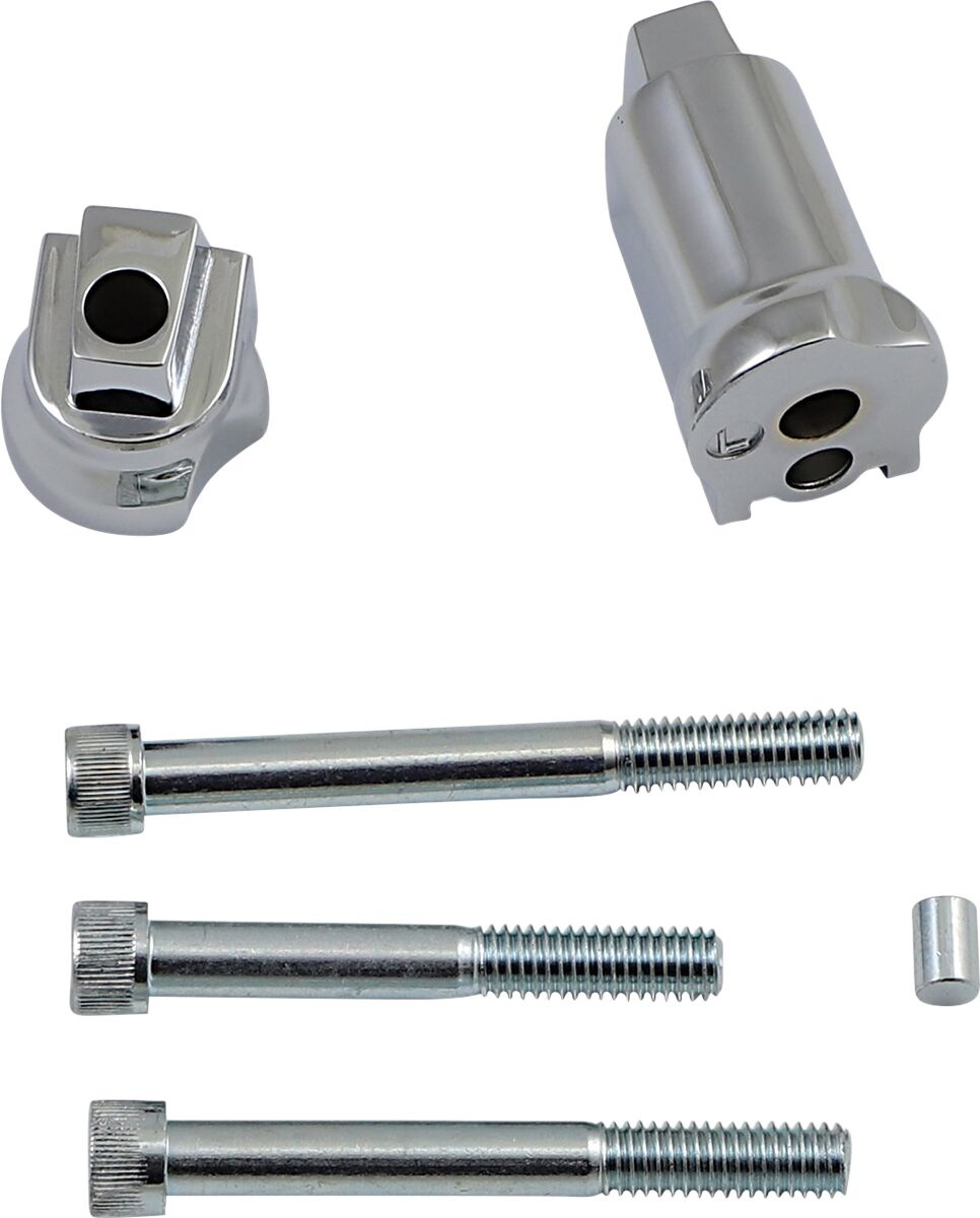 Drag Specialties Passenger Floorboard Mount - Chrome Brackets Flfb/Fls