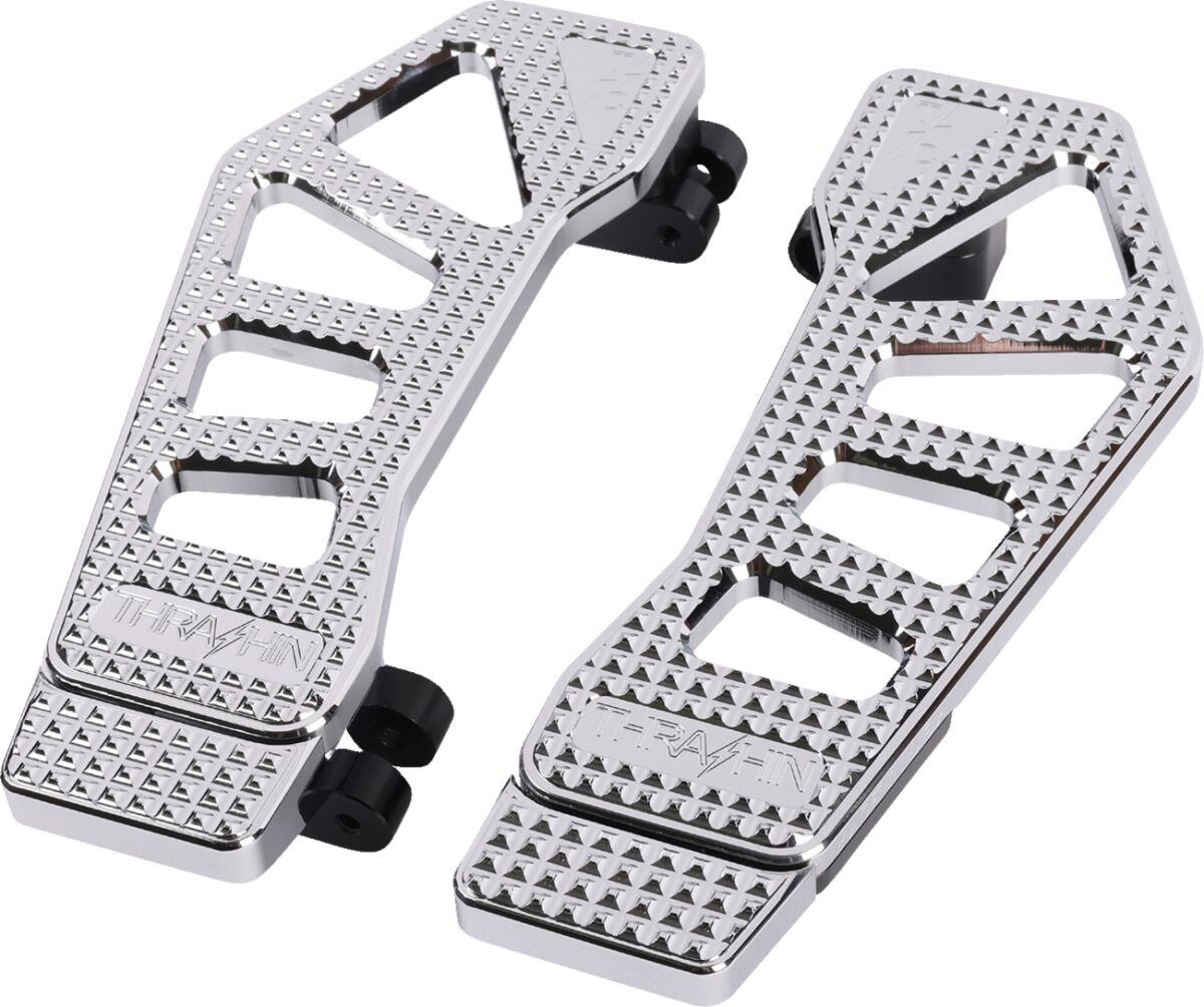 Thrashin Supply Co. Floorboard Tail Ext Chr Floorboard Tail Ext Chr