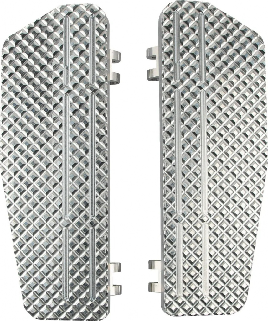 La Choppers Performance Floorboard - Raw Floorboard Cnty Raw