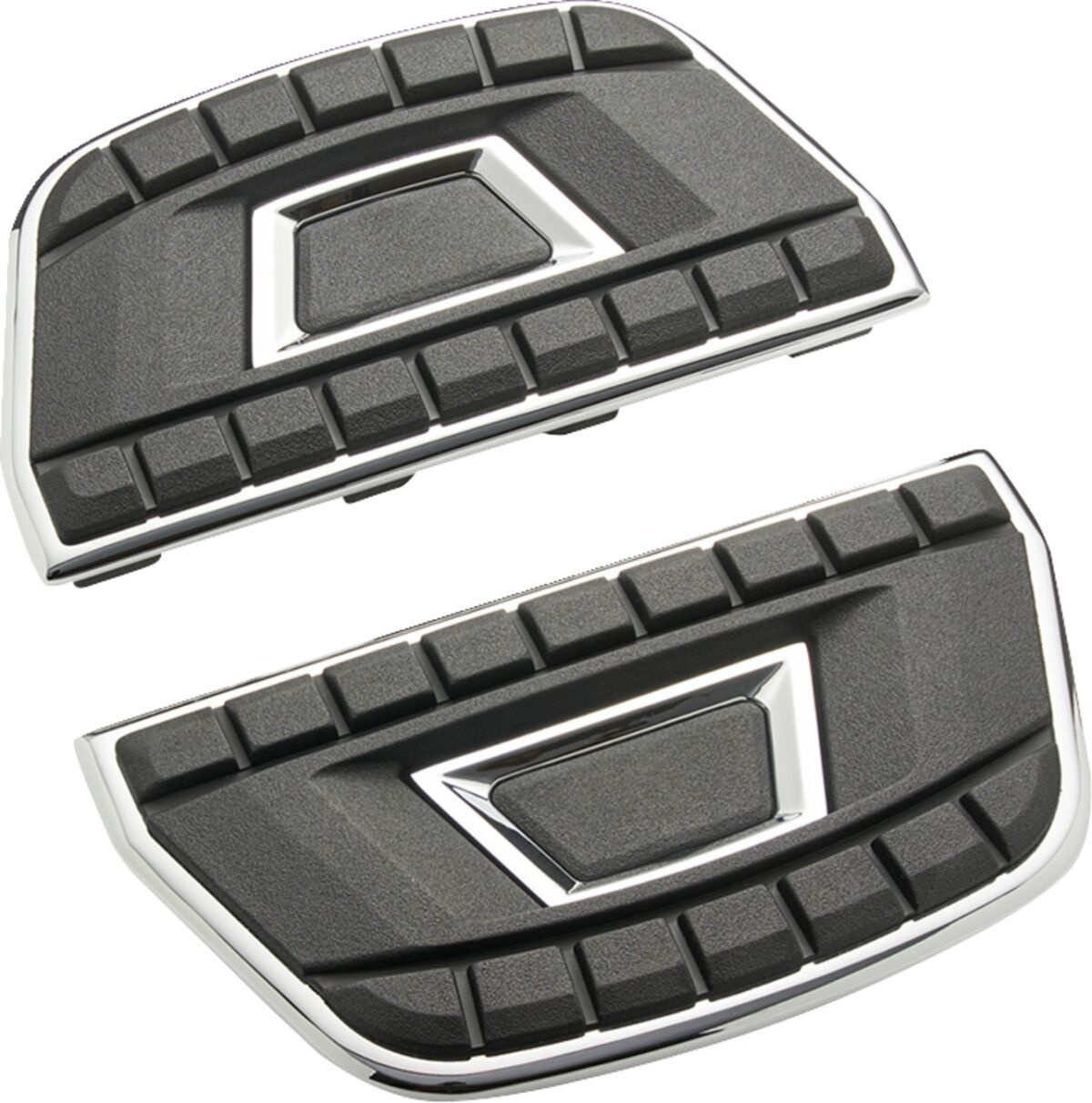 Ciro Floorboard Inserts Passenger Chicane Chrome Floorboard Inserts Pa