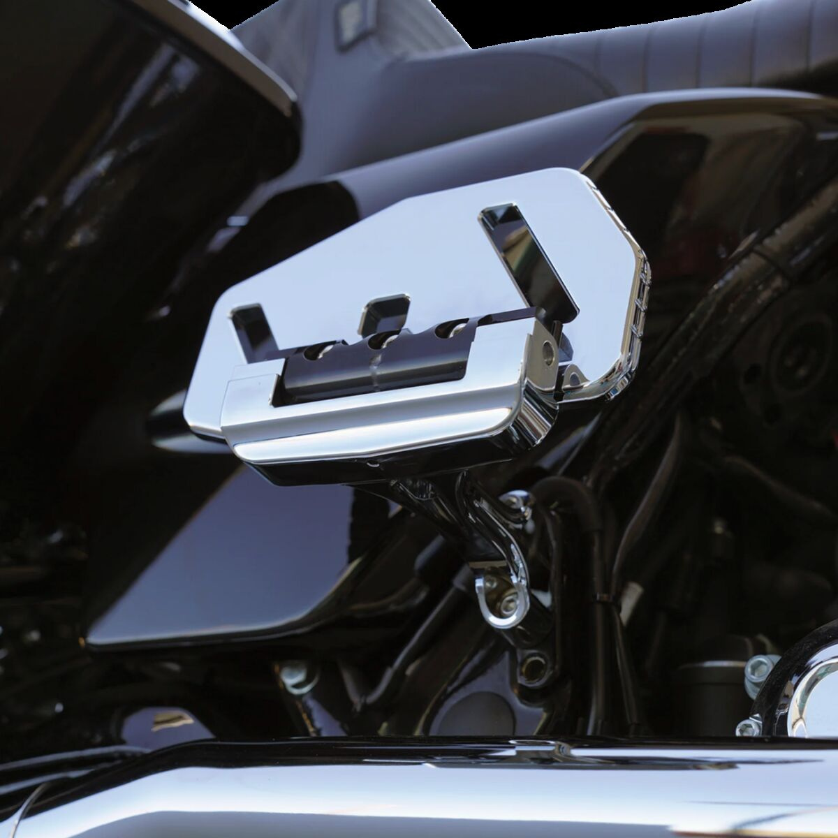 Arlen Ness Floorboard Passenger Forged Chrome Mount Passenger Floorboa