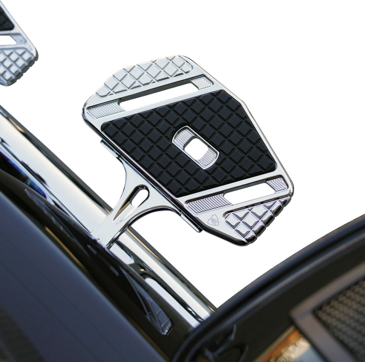 Arlen Ness Floorboard Passenger Forged Chrome Mount Passenger Floorboa