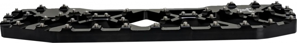 Burly Brand Burly Brand Mx-Evolution Rider Floorboards - Blk Burly Bra