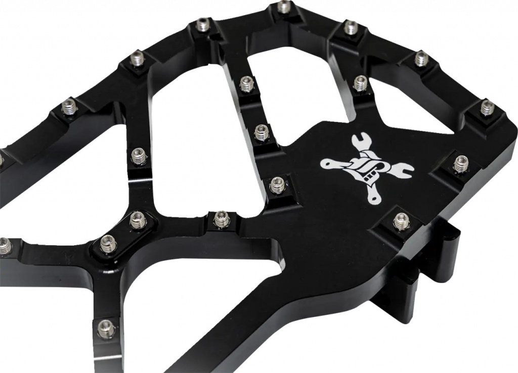 Burly Brand Burly Brand Mx-Evolution Rider Floorboards - Blk Burly Bra